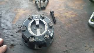 1998 Isuzu Trooper Manual Hubs Installed [upl. by Lenrad]