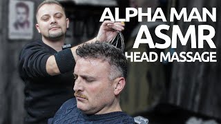 ASMR Sleep Massage For Alpha Man In Barber Shop [upl. by Ellemrac80]