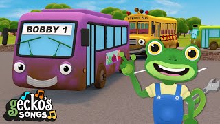 Down at the Garage Song  Nursery Rhymes amp Kids Songs  Geckos Garage  Trucks For Children [upl. by Wolff]