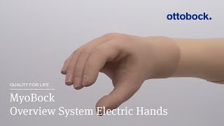 MyoBock  Overview System Electric Hands [upl. by Effie]