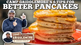 6 Tips for Better Pancakes  Blackstone Griddles [upl. by Garnette]