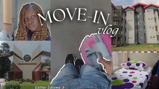 HOSTEL MOVEIN VLOG at UNILAG Room Tour [upl. by Nur]