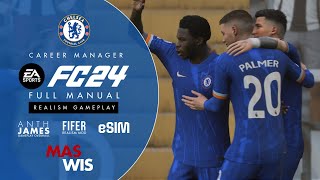 Newcastle United vs Chelsea  Premier League Match Week 3  Full Manual Gameplay  EA FC 24 [upl. by Irved]