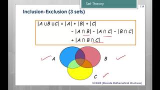 11 Inclusion Exclusion Principle [upl. by Revert]