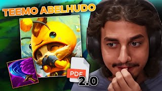 A CIÊNCIA DO TEEMO ABELHUDO COM MÚSICA TUTORIAL DE COMO JOGAR [upl. by Milks]