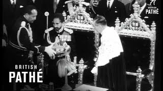 Haile Selassie At Guildhall 1954 [upl. by Nivrae]