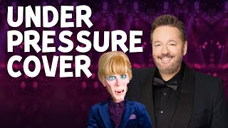 David Bowie Puppet amp Terry Fator sing quotUnder Pressurequot by Queen [upl. by Brodsky]