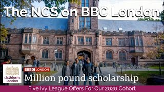 BBC London News Meets Newham Collegiate Sixth Forms Four Ivy League Offer Holders [upl. by Maribel]