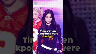 Times when kpop fans were shocked kpop aespa kpopshorts shorts fyp [upl. by Ulrica587]