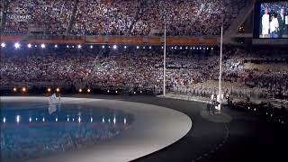 Hellenic National Anthem Athens 2004 Olympic Games Opening Ceremony [upl. by Attehcnoc113]