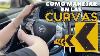 COMO CONDUCIR UN AUTO AUTOMÁTICO EN LAS CURVASClases de Manejo para Principiantes [upl. by Chere]