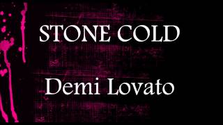 Stone Cold  Demi Lovato  Lower Key Karaoke 3 [upl. by Scarface]