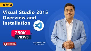 How to install Visual Studio 2015  Its Overview and Installation process Part  1 [upl. by Ennoved]