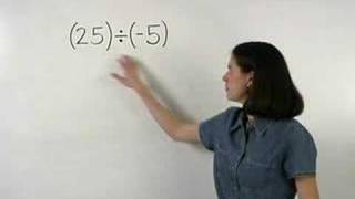 Dividing Integers  MathHelpcom Math Help [upl. by Christean]