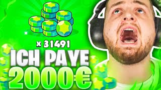 🔥💸ICH maxe ALLE BRAWLER für 2000€  XXL PAY FOLGE in Brawl Stars [upl. by Aicena]