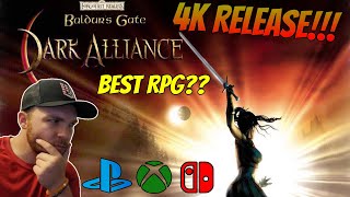 Baldurs Gate Dark Alliance 4K Release All New Gen Consoles Is It Worth It [upl. by Mecke]