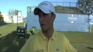 Jamie Sadlowski at 2009 HP Byron Nelson Championship  400 yards on 18th [upl. by Gilpin]