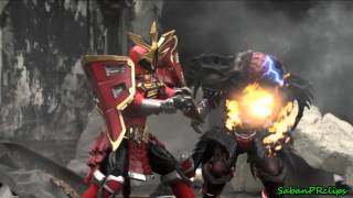 Power Rangers Super Samurai  Samurai Forever  Shogun Mode vs Master Xandred [upl. by Petite746]