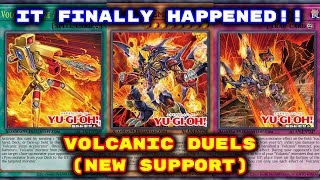 Yugioh  Volcanic Duels New Support 2023 Deck Download in Description [upl. by Lucretia]