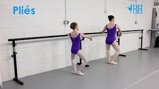 CSBS ballet  Grade 3 barre and dances [upl. by Alyek]