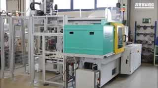 Internal conductor  up to 72000 pins per day overmoulded fully automatically [upl. by Stefanac]