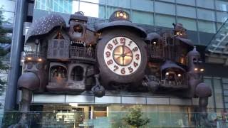 Nittele Big Clock Giant Ghibli Clock [upl. by Aihsenek269]