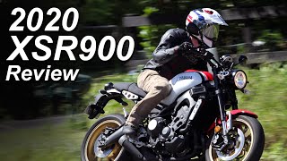 2020 Yamaha XSR900 Review  Neo Retro Style  MT09 Performance [upl. by Sidonnie]