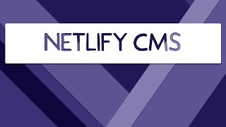 Netlify CMS [upl. by Daniell]