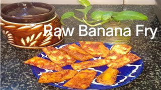 bananafry Raw Banana Fry musttrydish kavitha santhosh kavithask94 Subscribe for more recipes [upl. by Aekan227]