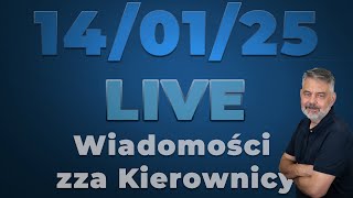 🔴 140125 LIVE  Andy Choinski  Wiadomości zza Kierownicy [upl. by Edivad]