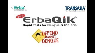 ErbaQik Dengue Duo Rapid Diagnostic Test from Transasia Biomedicals [upl. by Aniela]