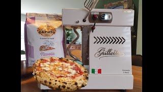 PIZZA NAPOLITAINE avec POOLISH  FAMAG grilletta IM5S [upl. by Brodench]