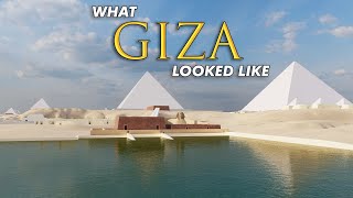 Virtual Egypt 4K What Did the Pyramids Look Like [upl. by Akenihs365]