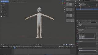 IMVU avatar to Marvelous Designer using Blender [upl. by Dirtsa]