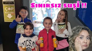 KUZENLERLE SINIRSIZ SUŞİ VLOG [upl. by Vinaya289]