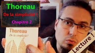 Lecture Henry David THOREAU  De la simplicité  Folio Sagesse chapitre 2 [upl. by Nitniuq]