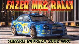 Kyosho Fazer Mk2 Rally NEW FZ02R RALLY CHASSIS Subaru Impreza WRC 2002 REVIEW [upl. by Retsam]