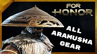 All Aramusha Gear Remastered  For Honor [upl. by Dianthe659]