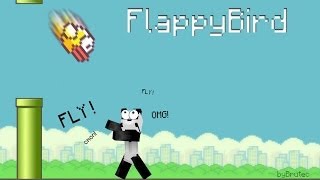 Minecraft  18   FlappyBird  MiniGame [upl. by Anaytat503]