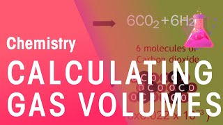 How To Calculate Gas Volumes  Chemical Calculations  Chemistry  FuseSchool [upl. by Inafetse]