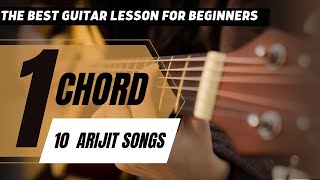 1 Chord Songs On Guitar  Arijit Singh Songs  Guitar Adda  Amit Thappa [upl. by Gilli]