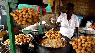 Mysore Bonda Recipe How to Make Restaurant Style Mysore Bonda  Hai Foodies [upl. by Ardiek204]