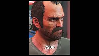 720p vs 4K  Trevor Philips amp Simon gtatwd shorts [upl. by Samuella]