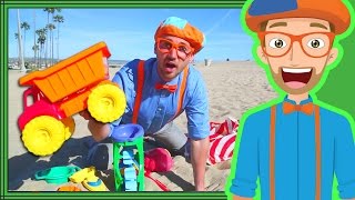 Blippi Videos for Kids  Playing with Sand Toys and More 30 Mins [upl. by Lakin]