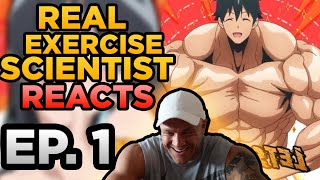 Real Exercise Scientist Reacts to HOW HEAVY ARE THE DUMBBELLS YOU LIFT [upl. by Corrie]