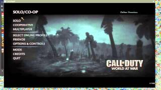 How to play COD World at War in windowed mode [upl. by Domonic998]