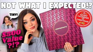 Im Not MadJUST DISAPPOINTED Look Fantastic Advent Unboxing 25 Calendars of Christmas 10 [upl. by Annovahs]