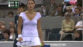 Tatiana Golovin WTA Stuttgart 2006 Sweaty [upl. by Bella]