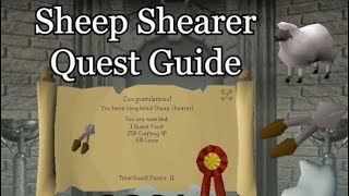 OSRS Sheep Shearer Quest Guide [upl. by Tutto]