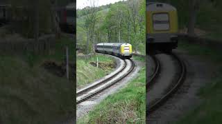 Shorts Prototype HST 41001 at the Keighley amp Worth Valley Railway [upl. by Grory]